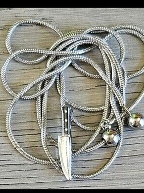 ZOX "PLAY NICE" #520 CHUCKY HALLOWEEN GOLDIE KNIFE NECKLACE ONLY